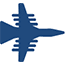 fixed wing aircraft icon
