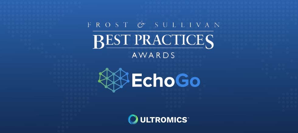 Ultromics Lauded by Frost & Sullivan for Pioneering AI-based Cardiovascular Suite, EchoGo