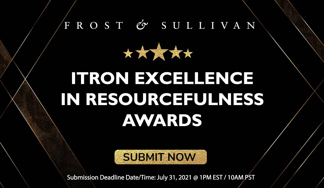 Frost & Sullivan Opens Nominations for Itron Excellence in Resourcefulness Awards