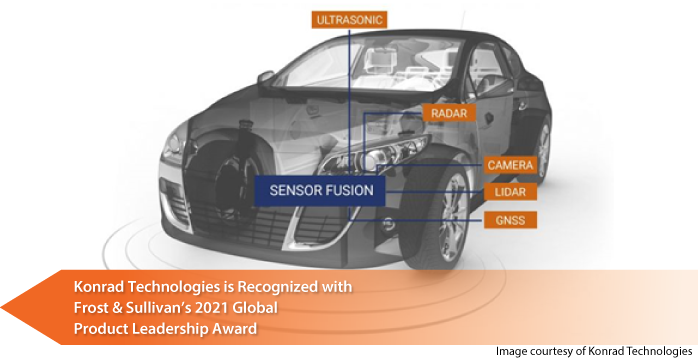 Konrad Technologies Commended by Frost & Sullivan for Its Scalable and Configurable Sensor Fusion Hardware-in-the-loop Test Solutions