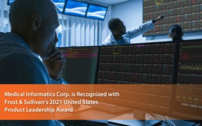 Medical Informatics Corp. Commended by Frost & Sullivan for Setting a New Standard of Care through its SaaS-based Solution, Sickbay™