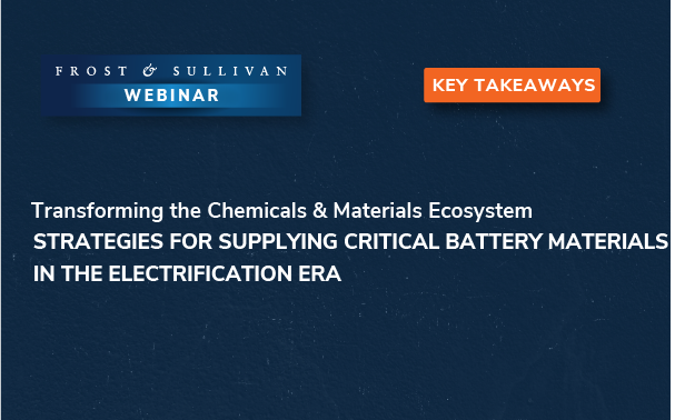 Innovative Strategies for Supplying Battery Materials in the Electrification Era